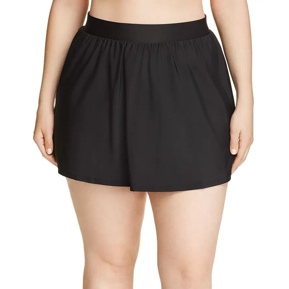 Miraclesuit Solid Swim Skirt Black Plus Size 20W 20 New with tags $114‎
